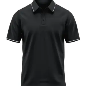 Black Premium Polo T-Shirt